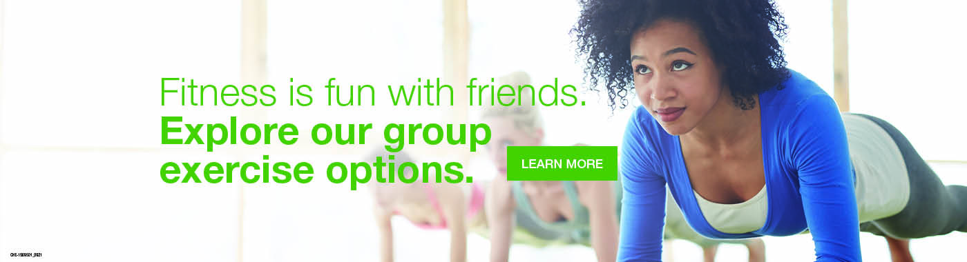 Explore our group exercise options.